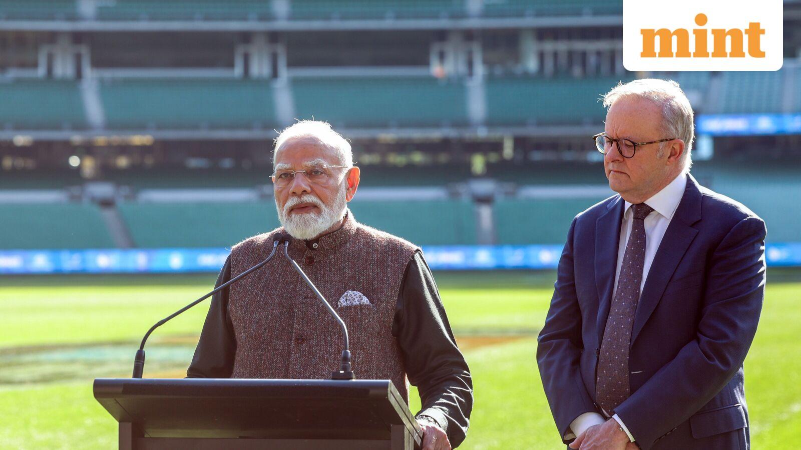 Anti-immigrant protester shouts slogans at PM Modi in Australia: 'No more Indians...
