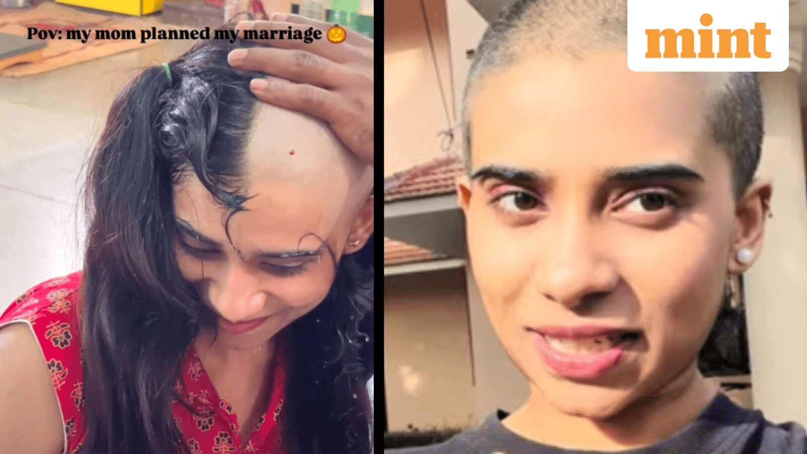 Did woman shave her head to avoid arranged marriage? She reveals the truth