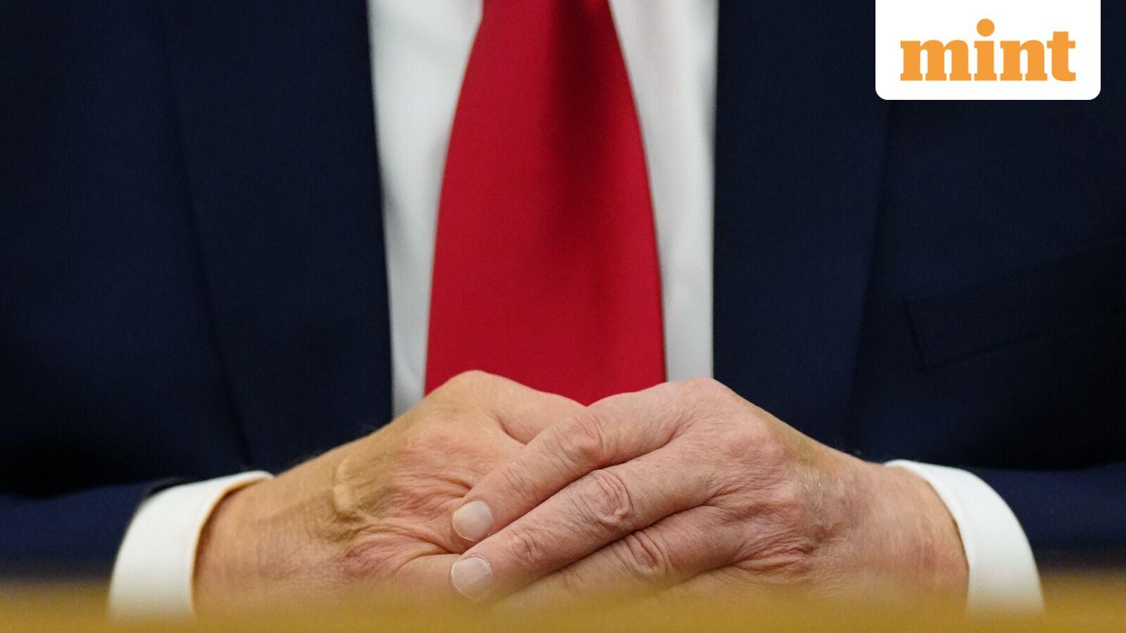Donald Trump's left-hand discoloration draws attention after new photos surface